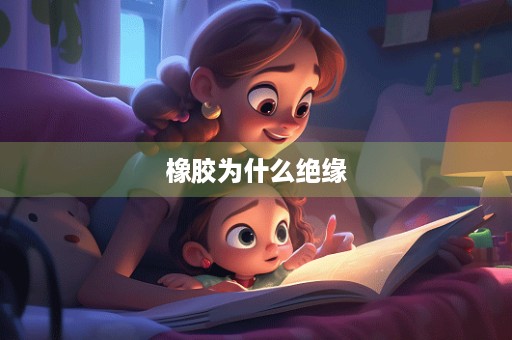 橡胶为什么绝缘