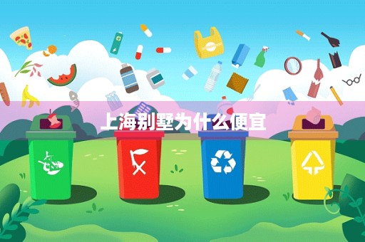 上海别墅为什么便宜